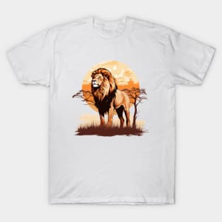 Wild African Lion T-Shirt